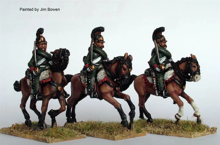 Perry Napoleonic FN39 chasseurs à cheval figurines 28mm
