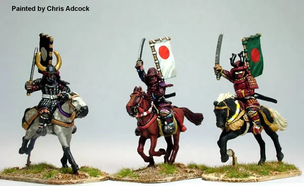 Perry Miniatures SAM 18 samouraïs montés figurines 28mm