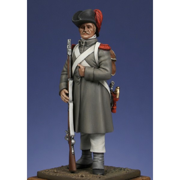 Art Girona Miniatures Grenadier en manteau 1806 figurine 54mm