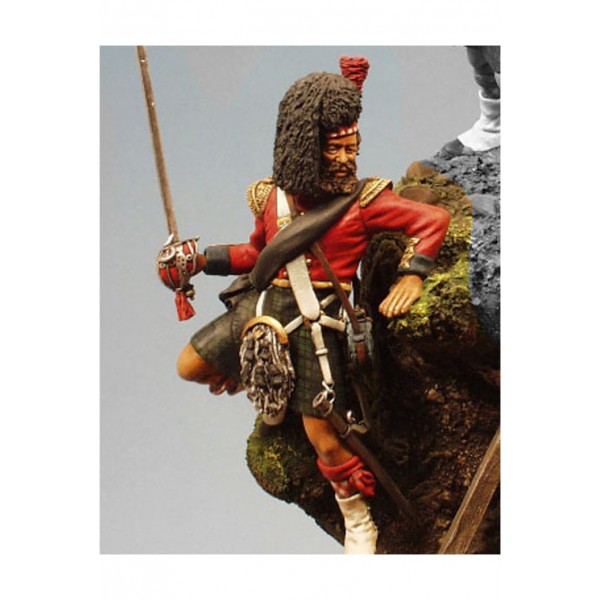 Art Girona 42 Highlanders figurine officier Balaklava 1854