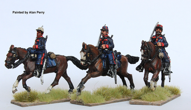 Perry Miniatures TA 31 cavalerie argentine galop figurines