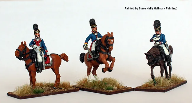 Perry Miniatures Napoleonic BAV 18 figurines 28mm colonels montés