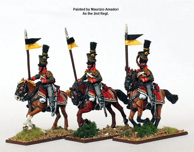 Perry Miniatures Napoleonic AN52 figurines uhlans galop