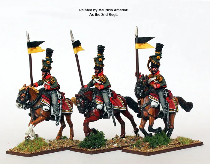 Perry Miniatures Napoleonic AN52 figurines uhlans galop