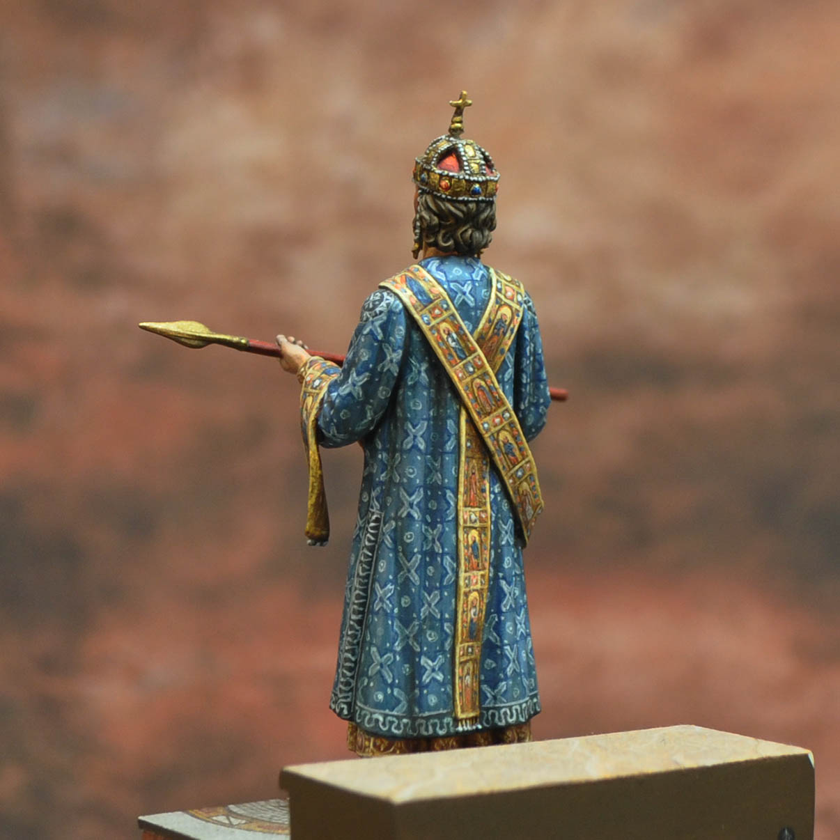 Art Girona Serie Historical Nikephoros I figurine empereur byzantin