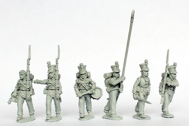Perry Napoleonic BAV 36 garde nationale figurines marche 28mm