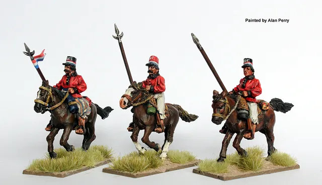 Perry Miniatures Triple Alliance TA 25 figurines milice galop