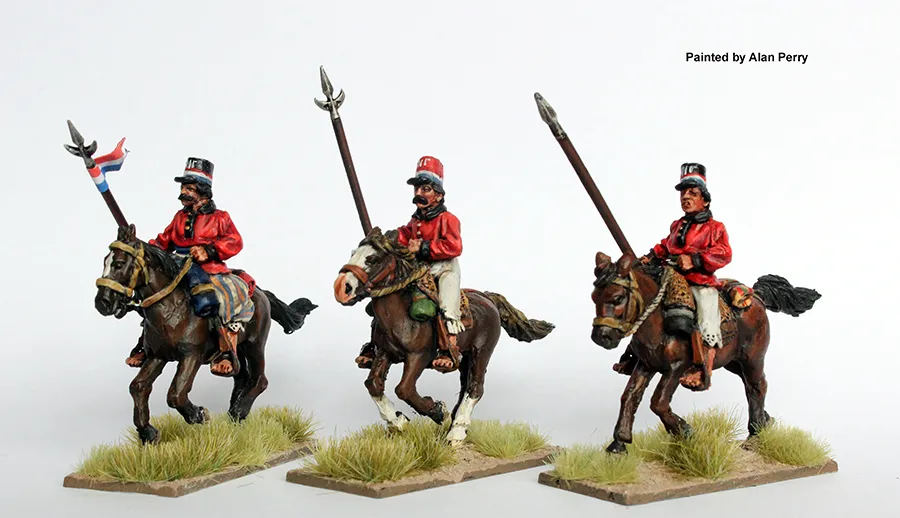Perry Miniatures Triple Alliance TA 25 figurines milice galop