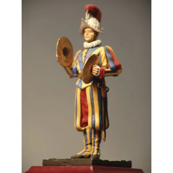Art Girona Swiss Guard Cymbals figurine garde suisse