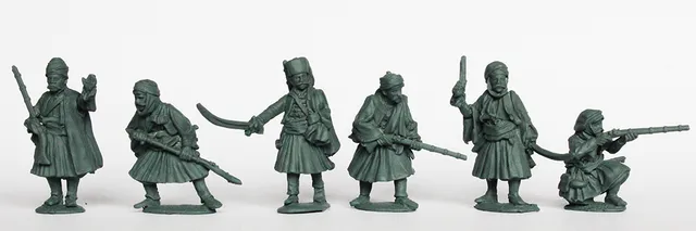 Perry Napoleonic OT44 figurines 28mm command Albanais