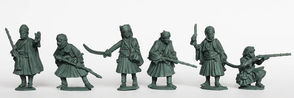 Perry Napoleonic OT44 figurines 28mm command Albanais