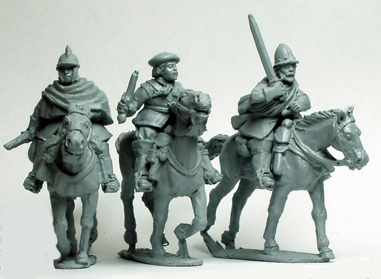 Perry Miniatures English Civil War SW18 figurines Moss Troopers