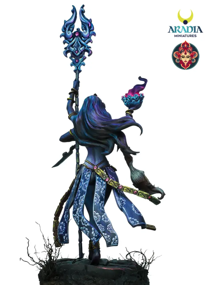 Aradia Kali Yuga Kali figurine 75 mm résine à peindre