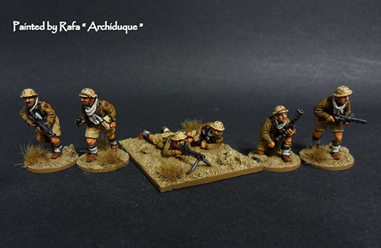 Perry World War 2 FWW 6 Légion figurines 28mm FM casques