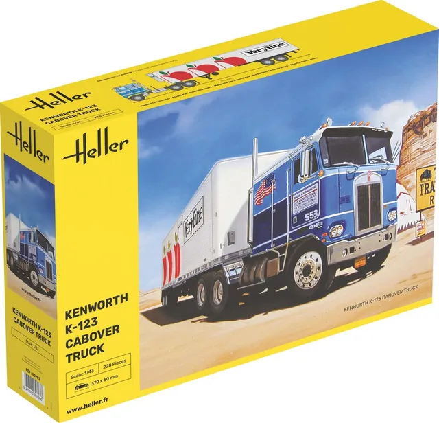 Heller Historical Collection Kenworth K-123 maquette camion 1/43