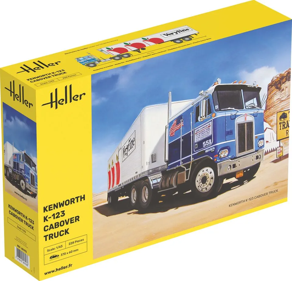 Heller Historical Collection Kenworth K-123 maquette camion 1/43