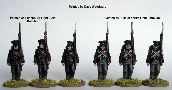 Perry Miniatures Napoleonic BH17 bataillon hanovrien figurines métal