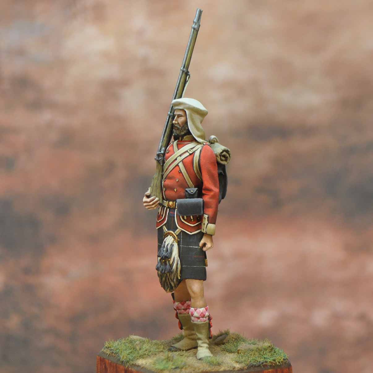 ART GIRONA International 78th Highlanders figurine 54mm