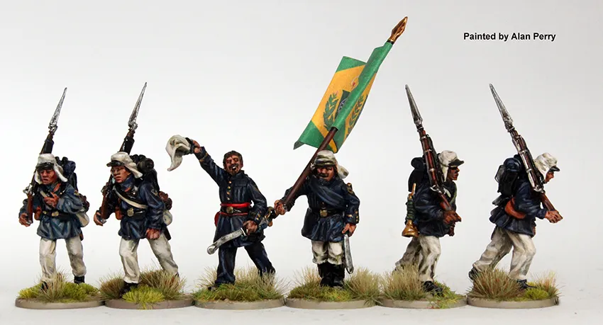 Perry Miniatures Triple Alliance TA 55 brésiliens figurines 28mm