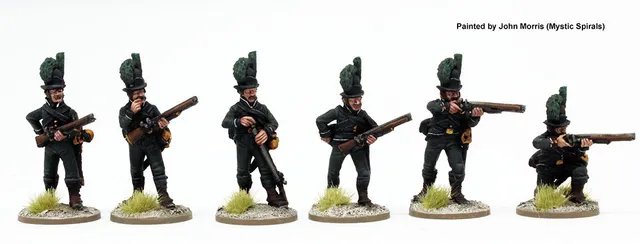 Perry Napoleonic SWED 12 Värmland Jägers figurines tirailleurs