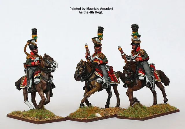 Perry Miniatures Napoleonic AN53 figurines uhlans au galop 28mm