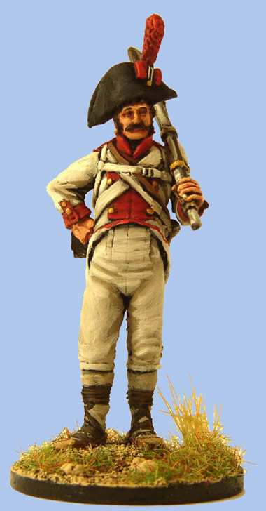 Perry Miniatures 40mm PE16 figurine fusilier espagnol 1805 métal