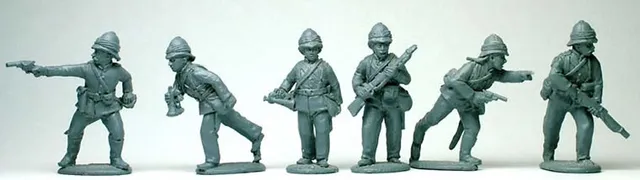 Perry SB5 Infanterie légère figurines commandement