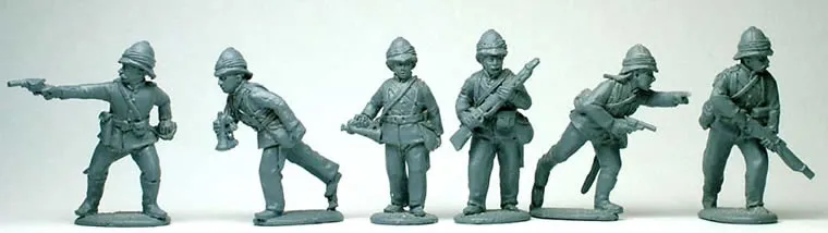Perry SB5 Infanterie légère figurines commandement