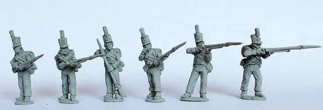 Perry Miniatures Napoleonic PORT 12 Cazadores Brown Bess métal