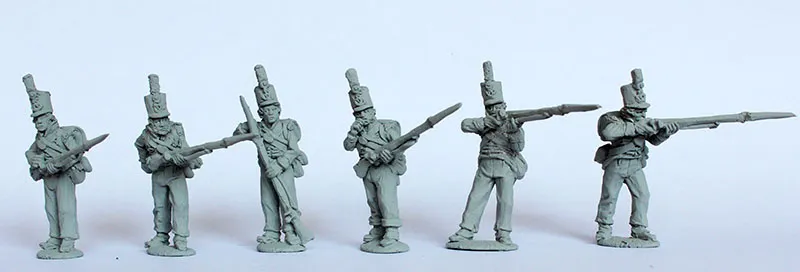 Perry Miniatures Napoleonic PORT 12 Cazadores Brown Bess métal