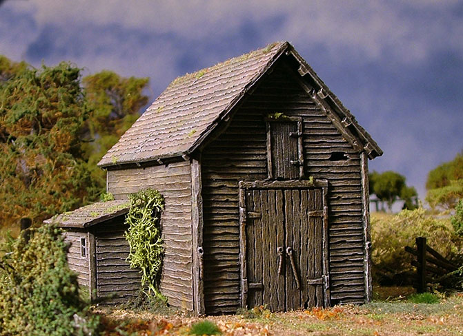 Perry Miniatures B33 grange délabrée maquette plastique 28mm
