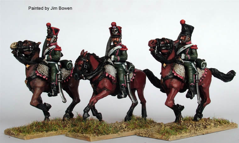 Perry Miniatures Napoleonic FN42 chasseurs à cheval figurines
