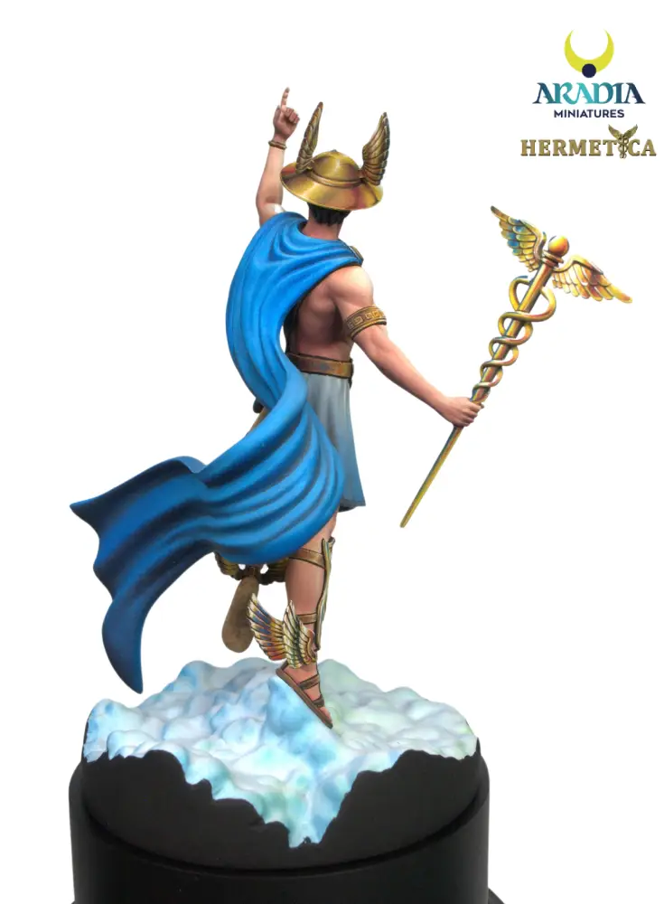 Hermetica Hermes Divine Messenger figurine STL mythologie