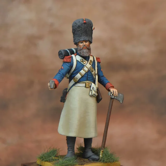 ART GIRONA General Serie Sapeur Français figurine 54mm napoléonien