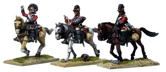 Perry Miniatures Independence AW16 figurines commandement 16th dragons