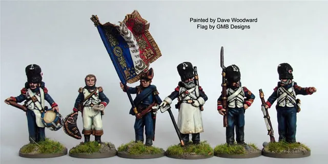 Perry Miniatures Napoleonic FN87 chasseurs à pied figurines garde