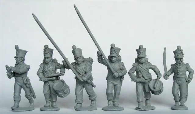 Perry Miniatures Napoleonic FN83 Young Guard figurines voltigeurs avancent