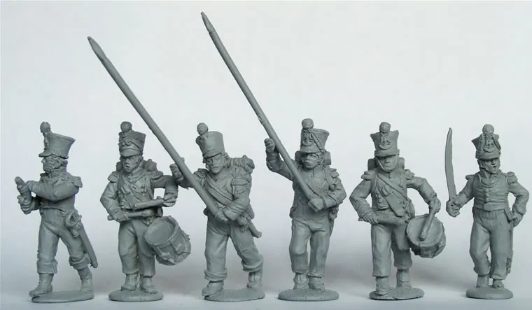 Perry Miniatures Napoleonic FN83 Young Guard figurines voltigeurs avancent