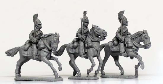 Perry Napoleonic RN 32 figurines cuirassiers au galop 28mm