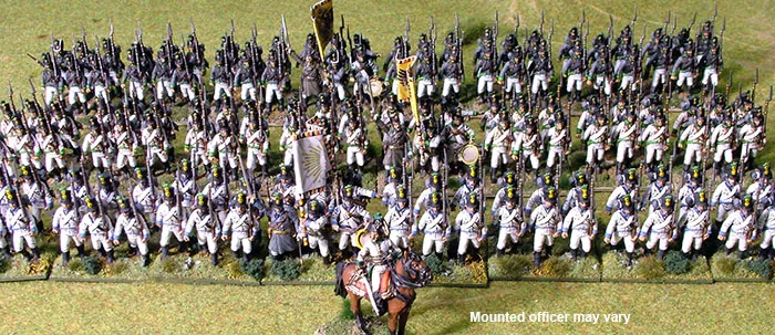 Perry Miniatures Napoleonic D35 lot régiment autrichien 144 figurines