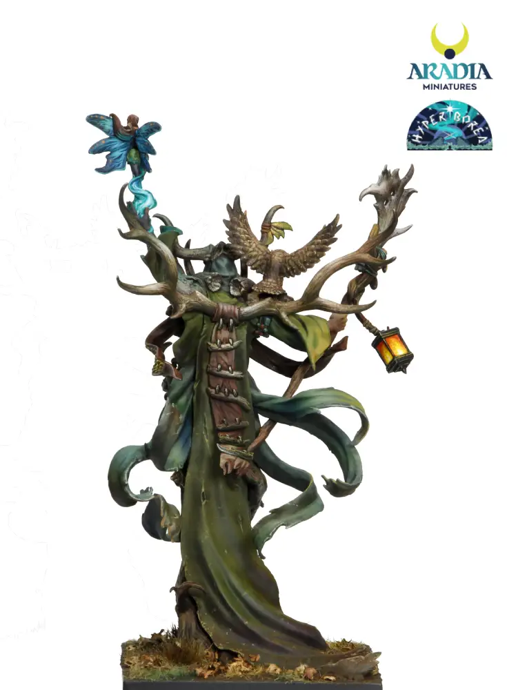 Aradia Minis Hyperborea Finegas figurine guerrier barbare