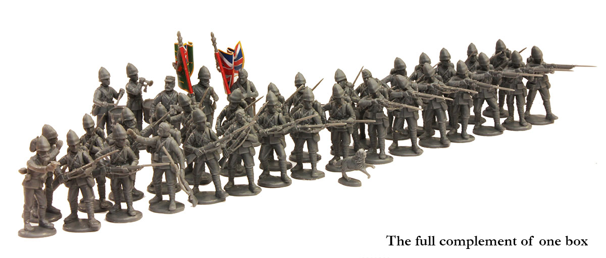 Perry Miniatures VLW1 infanterie britannique boîte 36 plastique
