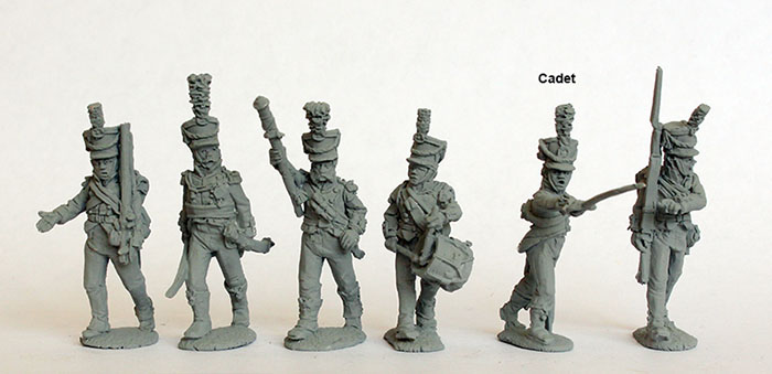 Perry Miniatures Napoleonic DAN 7 figurines infanterie danoise 1808-13