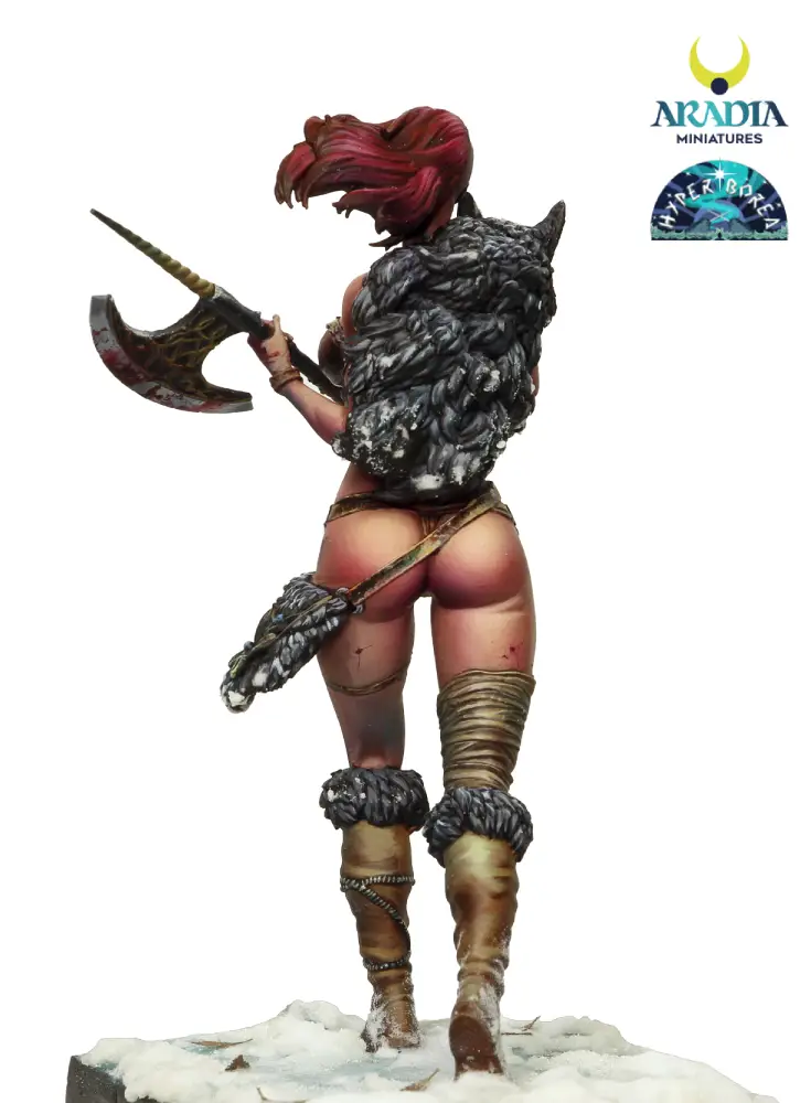 Aradia Minis Hyperborea Anja figurine résine 32 mm