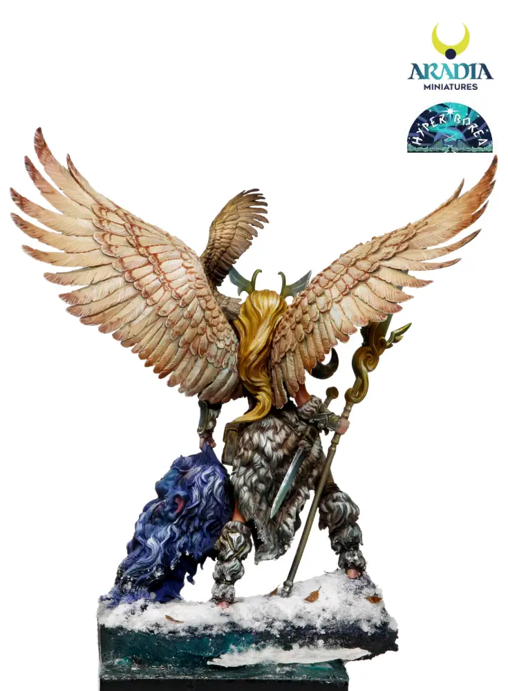 Aradia Hyperborea Hilda figurine 75 mm résine à peindre