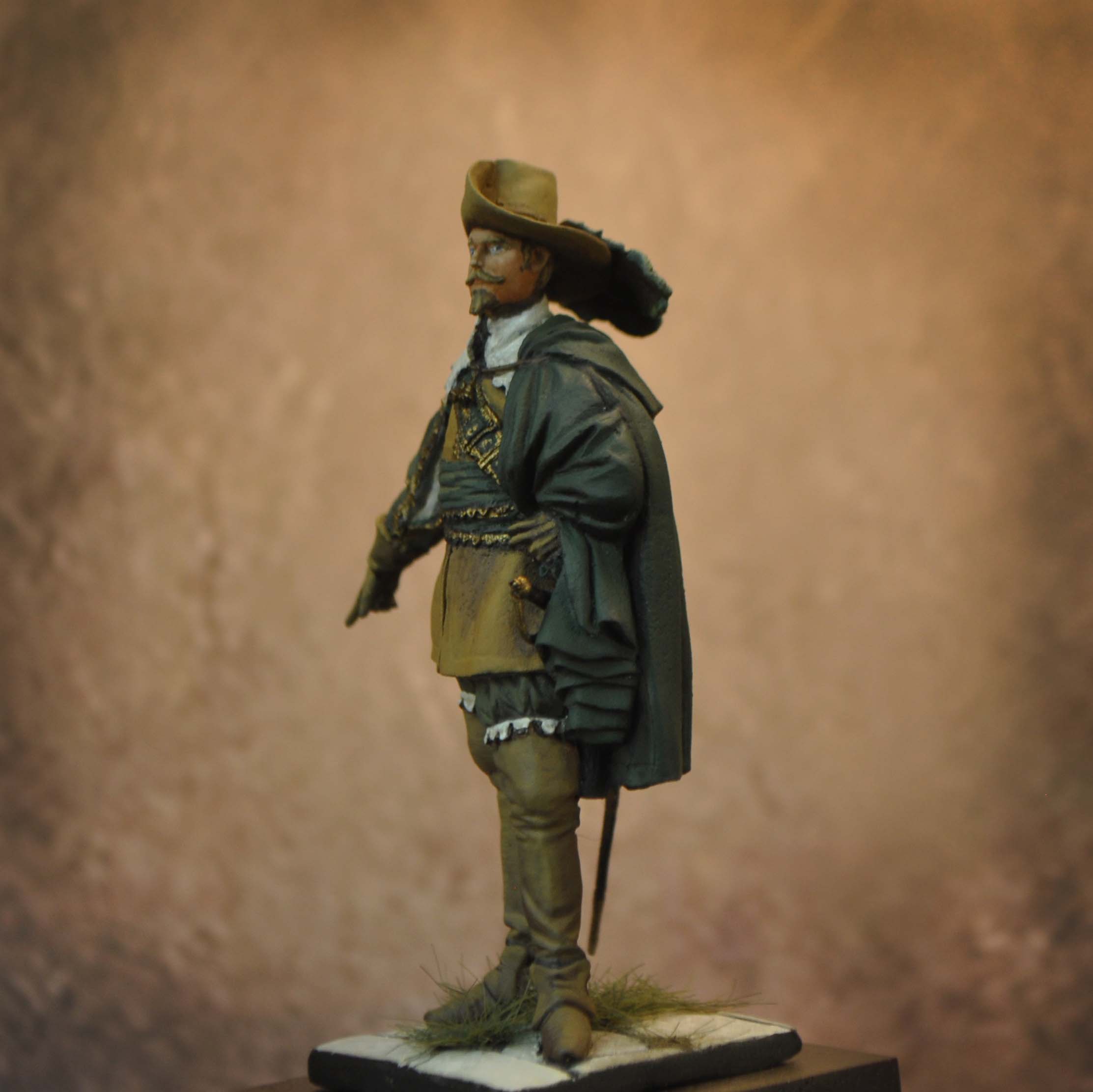 Art Girona General Serie Gustavus Adolphus figurine roi Suède