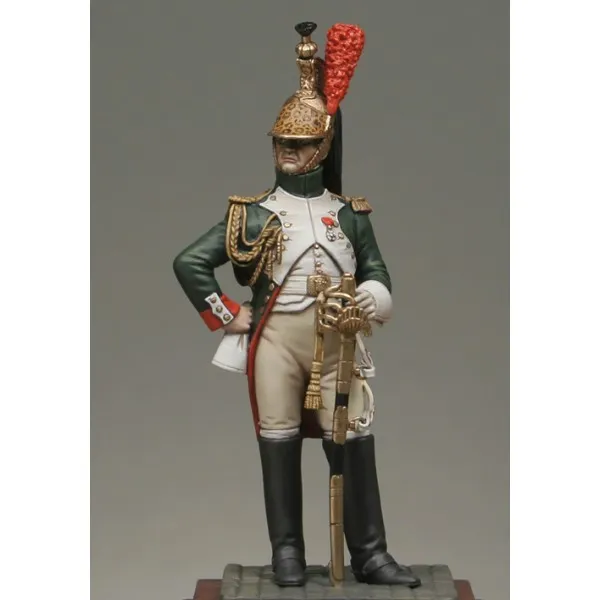 ART GIRONA Miniatures Officier dragons garde figurine Empire