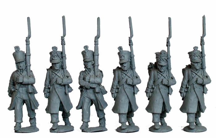 Perry Miniatures FN10 fusiliers capote figurines 28mm