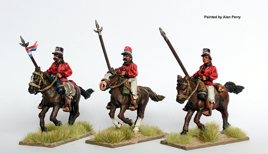 Perry Miniatures Triple Alliance TA 25 figurines milice galop