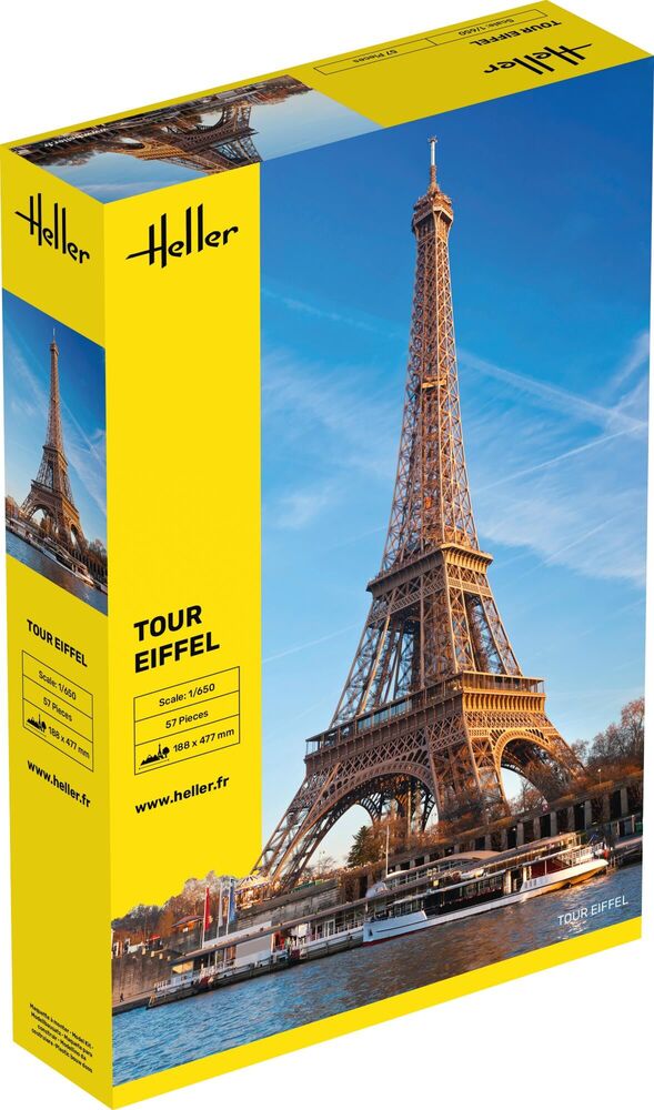 Heller Historical Collection Tour Eiffel maquette monument 1/650